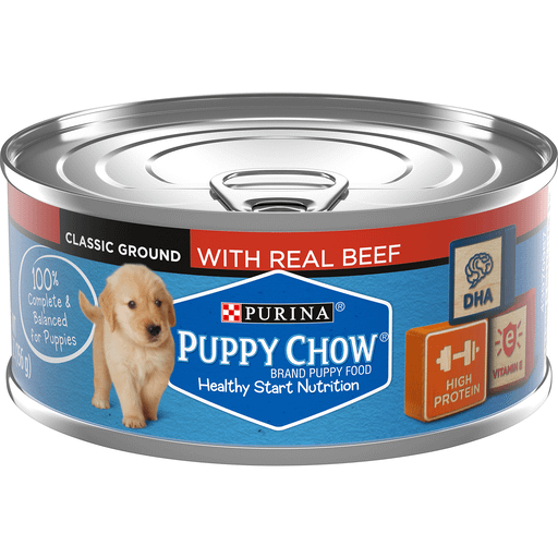 purina puppy chow protein